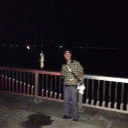 林崎漁港　エギングでタコの釣果でした