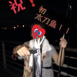 大阪南港　ルアーでF4のタチウオをゲット！