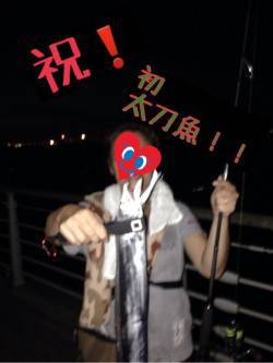 大阪南港　ルアーでF4のタチウオをゲット！…