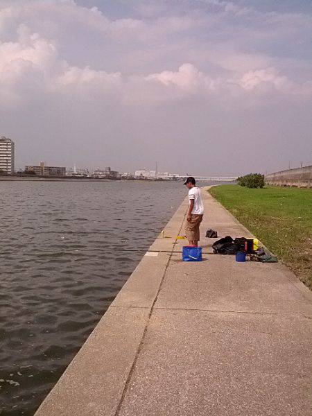 武庫川　ちょい投げハゼ、子供と2人3時間程…