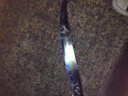 大阪南港、表層で太刀魚指3本サイズ　ワインドでの釣果