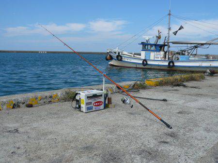 江井　投げ釣りのキスは最大19cm　良型は…