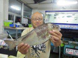堅田漁港にてズボ釣り　コロダイ46cm・1.2kg！