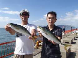 平磯海づり公園　ルアーでツバス・ハマチ、表…