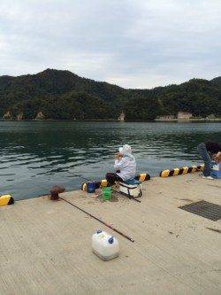 家族連れで賑わう柴山港にてサヨリ54匹の釣果