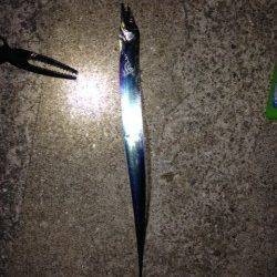 ポートアイランド北公園　西側船着場でサビキ&タチウオ狙い