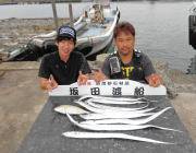 黒島の筏　ルアーでタチウオ・エギングでアオリイカ釣果