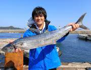 黒島の磯	ワームでタチウオ18匹　夜釣り、通しの釣果です！