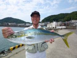 沖一文字での釣果　のませでメジロ、カゴ釣り…
