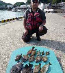 神谷一文字の釣果　カゴ釣りでグレ・アイゴ、ぶっ込みでイシダイ・イシガキダイ