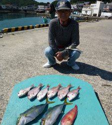 カゴつりで青物！神谷一文字での釣果