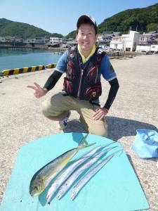 神谷沖一文字内でルアーゲーム楽しめます！