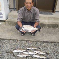 湯浅の磯　紀州釣りでのチヌ釣果