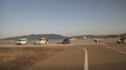 日高港　台風後のタチウオサイズはいいですが…