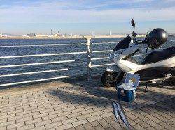 コスモにてタチウオ ワインドで指4本、バイレーションで指3本をゲット