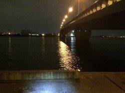 カモメ大橋　ワインドとバイブレーションでタチウオゲット