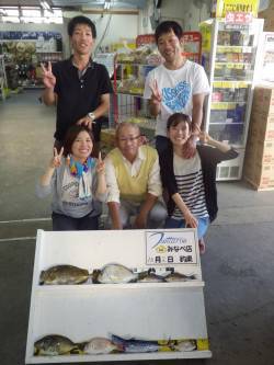 天神崎にてカゴ釣り　アイゴ・へダイ・チャリ…