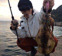 長江でのエギング　ボトムでスーパーロングステイが効果的でした