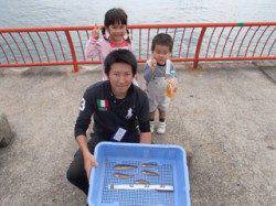 平磯海づり公園　胴突でベラの釣果