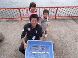 平磯海づり公園　胴突でベラの釣果