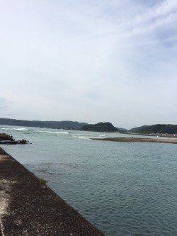 太田川河口でワインドゲーム　ヒラメが食ってきました