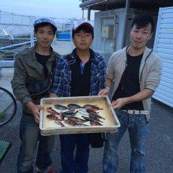 マリーナシティ海釣り公園　胴突きでガシラなどの釣果