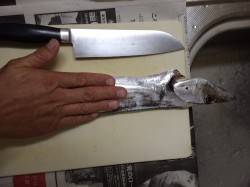 貝塚　ワインドでタチウオ、ショートバイトが…