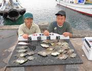 黒島の筏　カワハギが数釣れました　最大28…