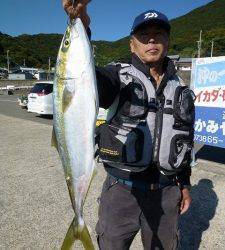 カゴ釣りで青物！他イサギ・小ダイ