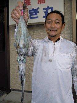 湯浅の磯でのエギング釣行　使用エギは2.5号