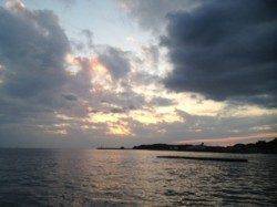 台風一過、田辺周辺河口へ　メッキはよく引き面白いです