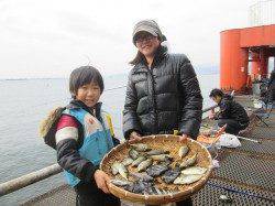 尼崎市魚つり公園　アイゴ・チヌ・サンバソウ・サヨリなどの釣果