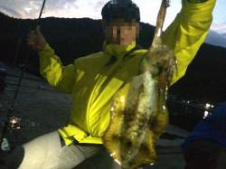 天橋立周辺エギング　夕方のプチ時合いでのア…