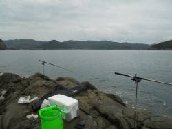 神谷漁港　ヤエンは不発も探り釣りでカワハギ…