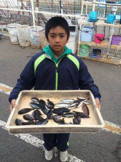 和歌山マリーナシティ海釣り公園 紀州釣りでナイスサイズのチヌ