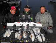 黒島の磯　夜釣り、通しでのアオリイカ釣果