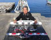 黒島の磯　底物はイシダイ5枚！　上物はグレ…