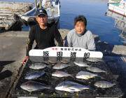 黒島の磯　底物はイシダイ5枚！　上物はグレ・チヌなど