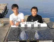 黒島の磯　ヤエンでアオリイカ1.2kg　エ…