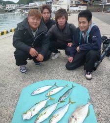 神谷一文字　カゴ釣りでハマチ・サバ・グレなど