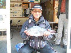 有田　キハチ磯にてグレ41.5cm！