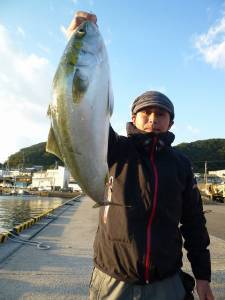 神谷一文字　カゴ釣りでハマチ・カワハギなど　ノマセではメジロも