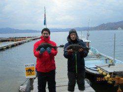 田井　一文字前イカダ２号で年なしチヌの釣果ありました