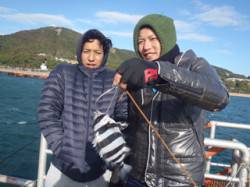 須磨海づり公園　マムシをエサにサンバソウ2…