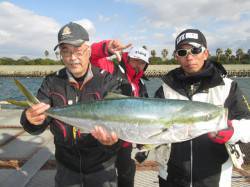 今年は青物の当たり年です！　尼崎市立魚つり…