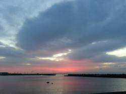 須磨　投げ釣りでカレイ2枚、潮止まりからの…