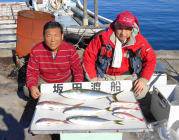 黒島の筏　シラサでメジロ・マダイ・ハマチの…