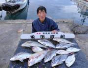 黒島の筏　良型チヌ・コロダイ・マダイ