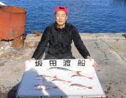 黒島の筏でマダイ　鷹島のカンドリでウマヅラ…