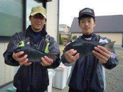 湯浅の地磯フカセ釣りでグレ、湯浅一文字紀州釣りで良型チヌの釣果